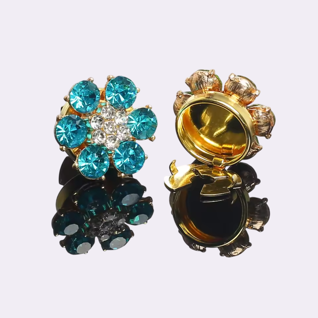 Halo Bloom – Floral Brooch to Elevate Your Shirt