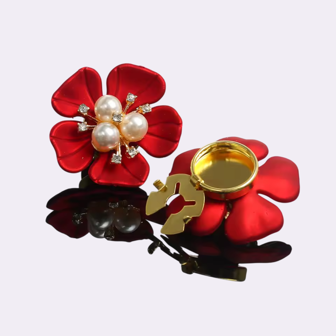 Iris Touch – Floral Brooch to Elevate Your Shirt