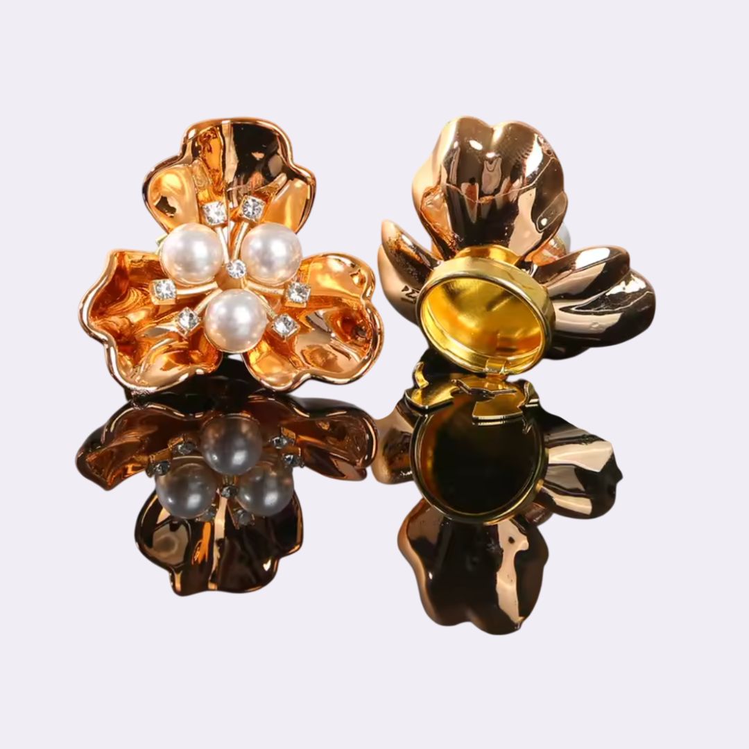Iris Touch – Floral Brooch to Elevate Your Shirt