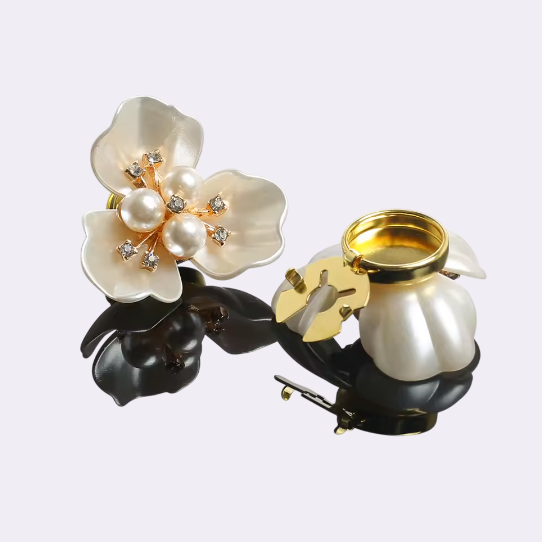 Iris Touch – Floral Brooch to Elevate Your Shirt