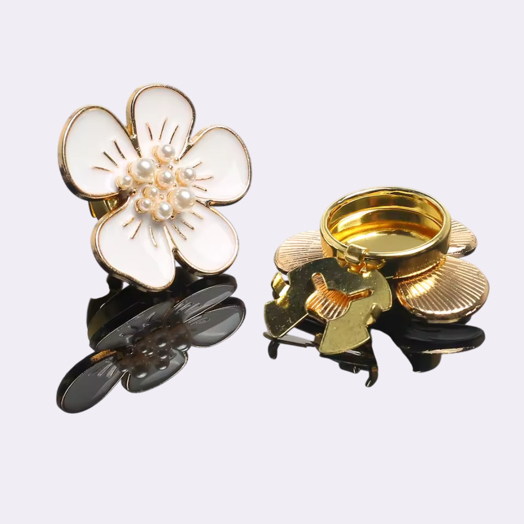 Silk Bloom – Floral Brooch to Elevate Your Shirt