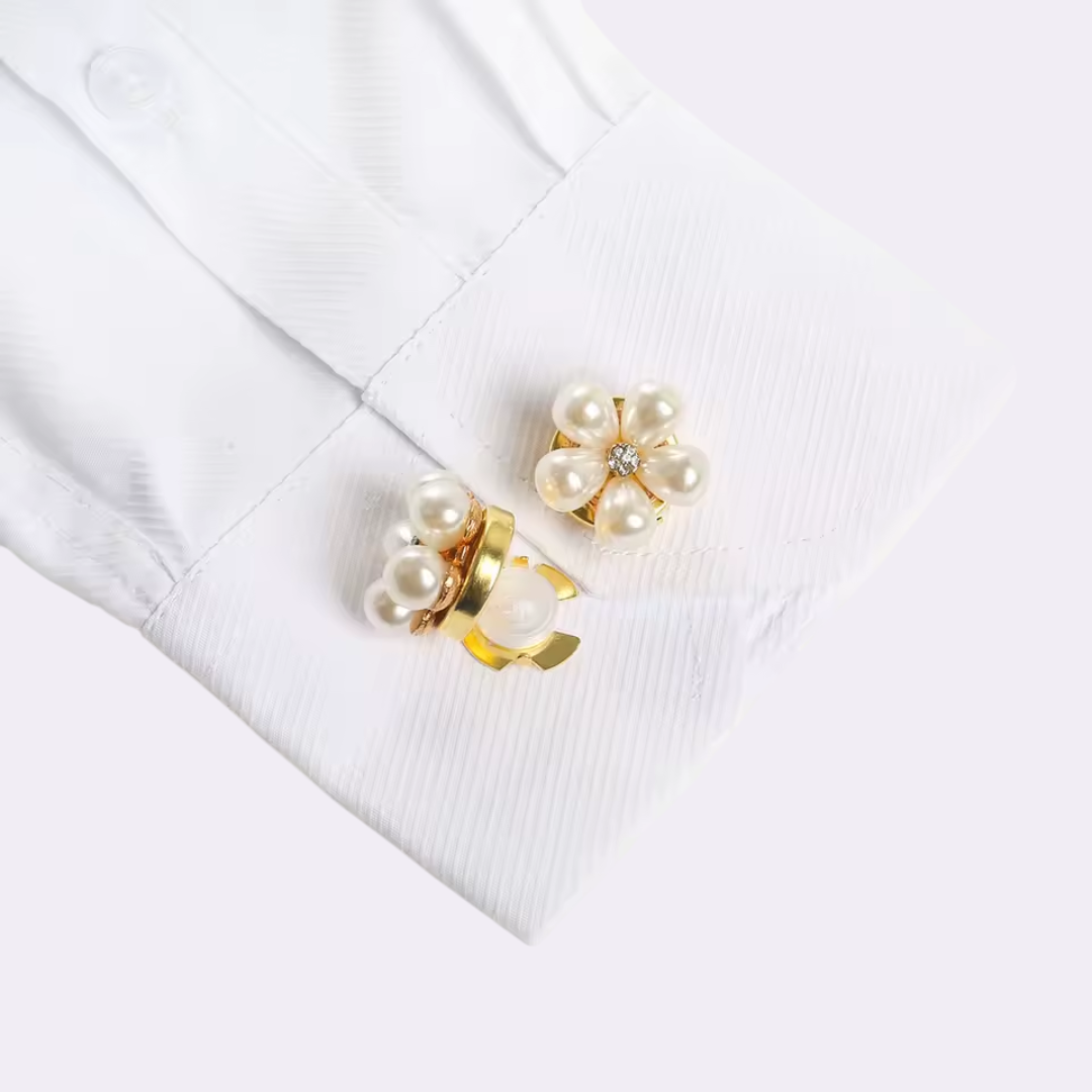 Celeste Twist – Floral Brooch to Elevate Your Shirt