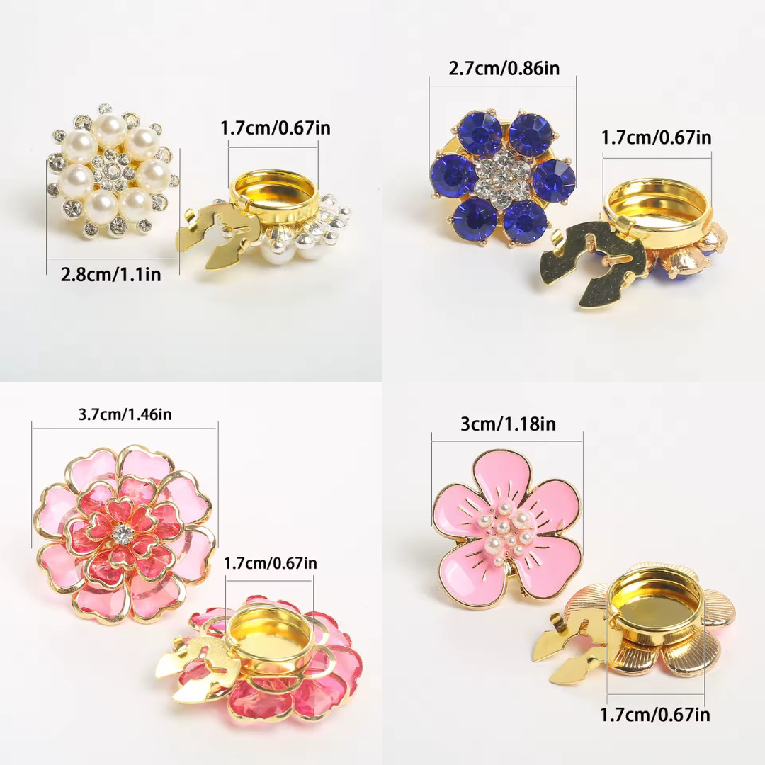 Golden Knot – Floral Brooch to Elevate Your Shirt