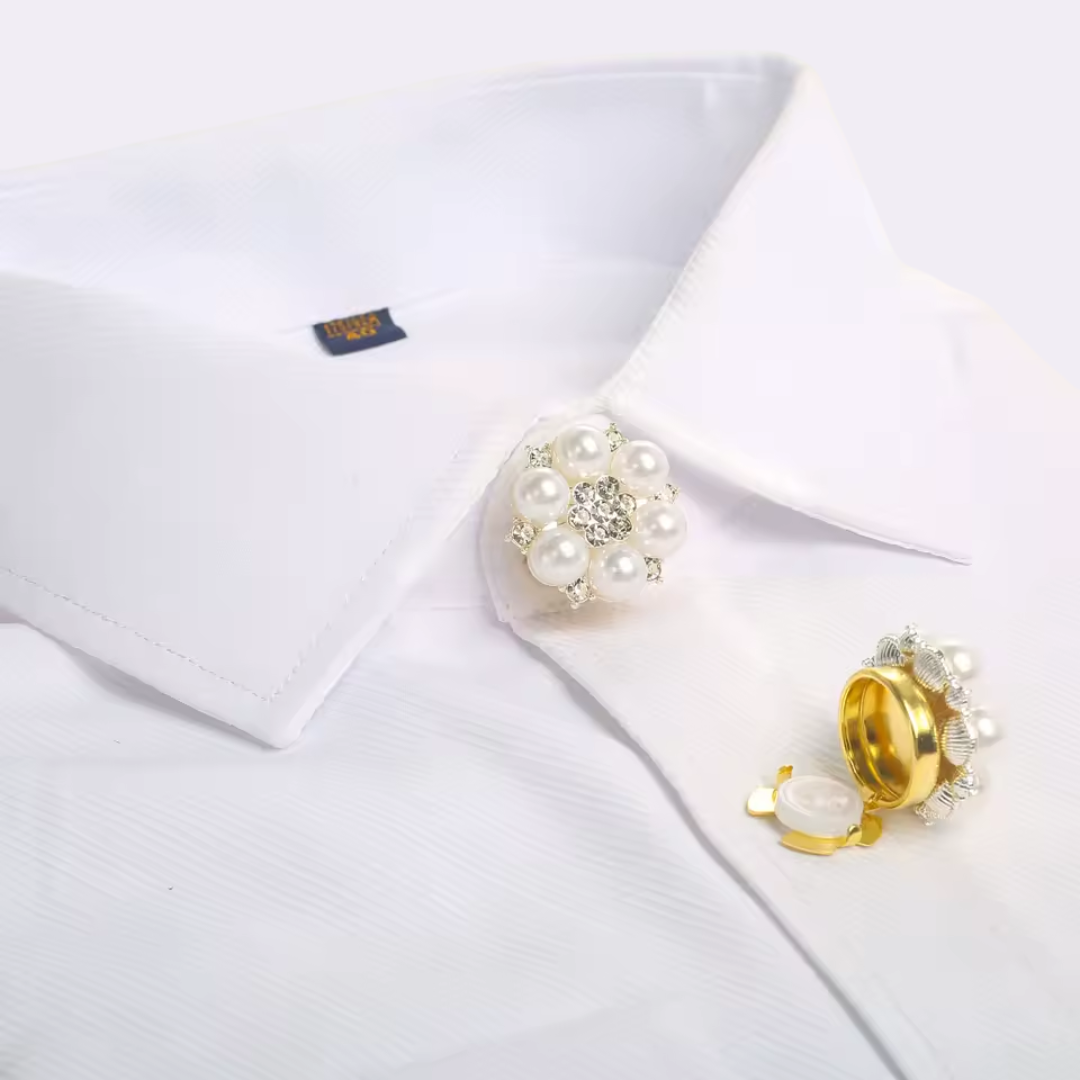 Golden Knot – Floral Brooch to Elevate Your Shirt