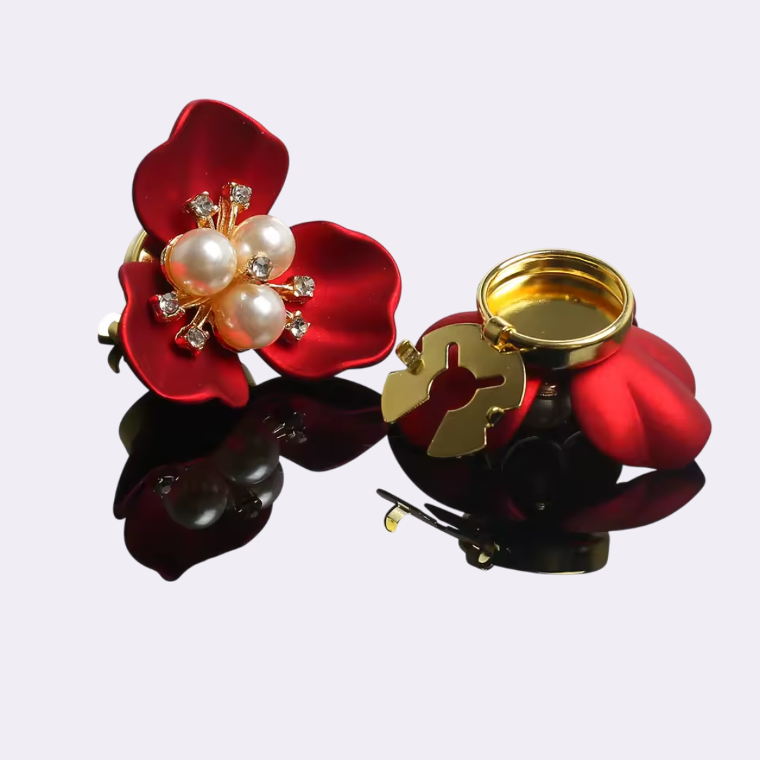 Iris Touch – Floral Brooch to Elevate Your Shirt