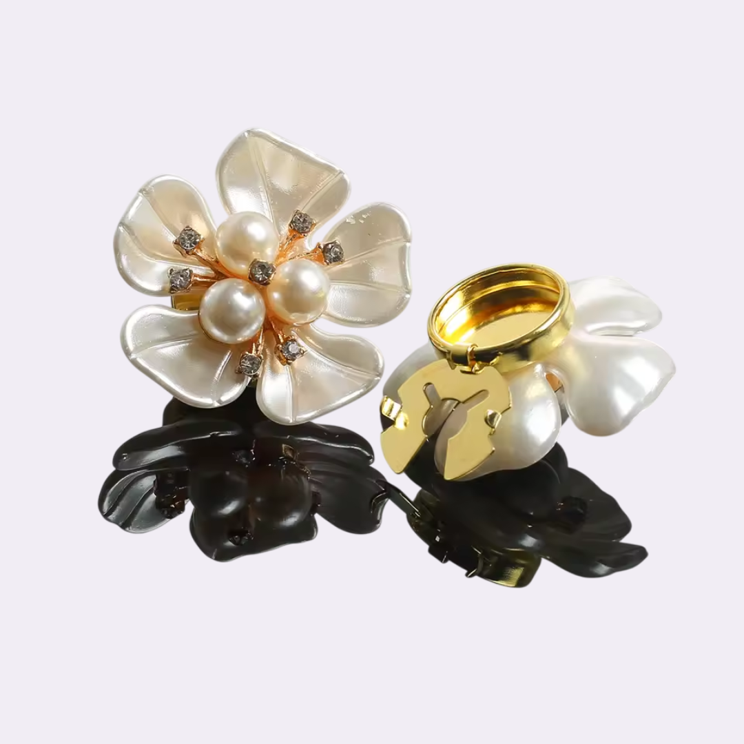 Iris Touch – Floral Brooch to Elevate Your Shirt