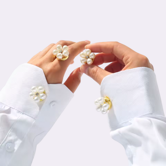 Celeste Twist – Floral Brooch to Elevate Your Shirt