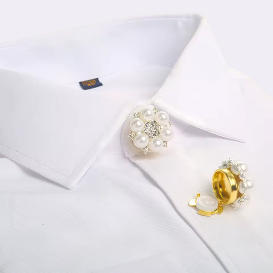 Golden Knot – Floral Brooch to Elevate Your Shirt